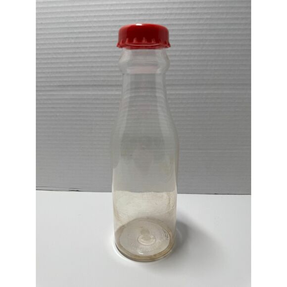 Other - Clear Tritan Plastic Milk Bottle Tumbler Coca-Cola Shaped Cup Red Bottlecap Lid